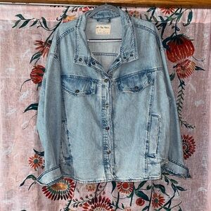 Free people denim jacket